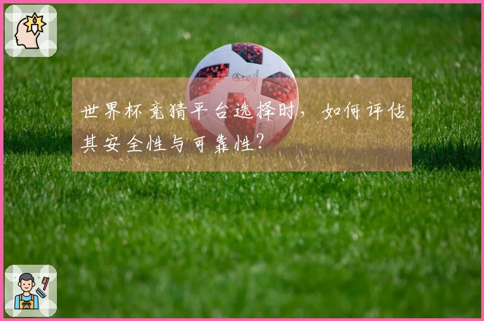世界杯竞猜平台选择时，如何评估其安全性与可靠性？